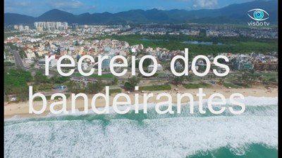 Rio de Janeiro: Praia do Recreio dos Bandeirantes vista de cima