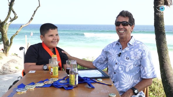 Aloha Rico de Souza entrevista o campeão mundial de surf adaptado