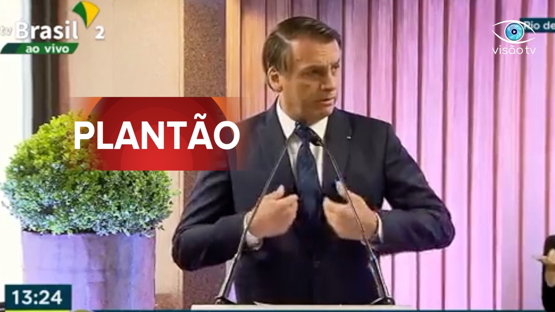 Bolsonaro fala de articulação política em evento no Rio de Janeiro