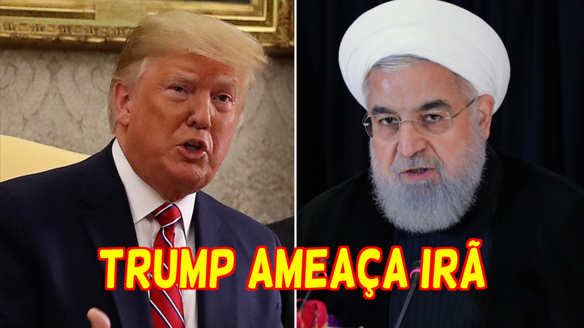 Trump ameaça Irã com ” força esmagadora”