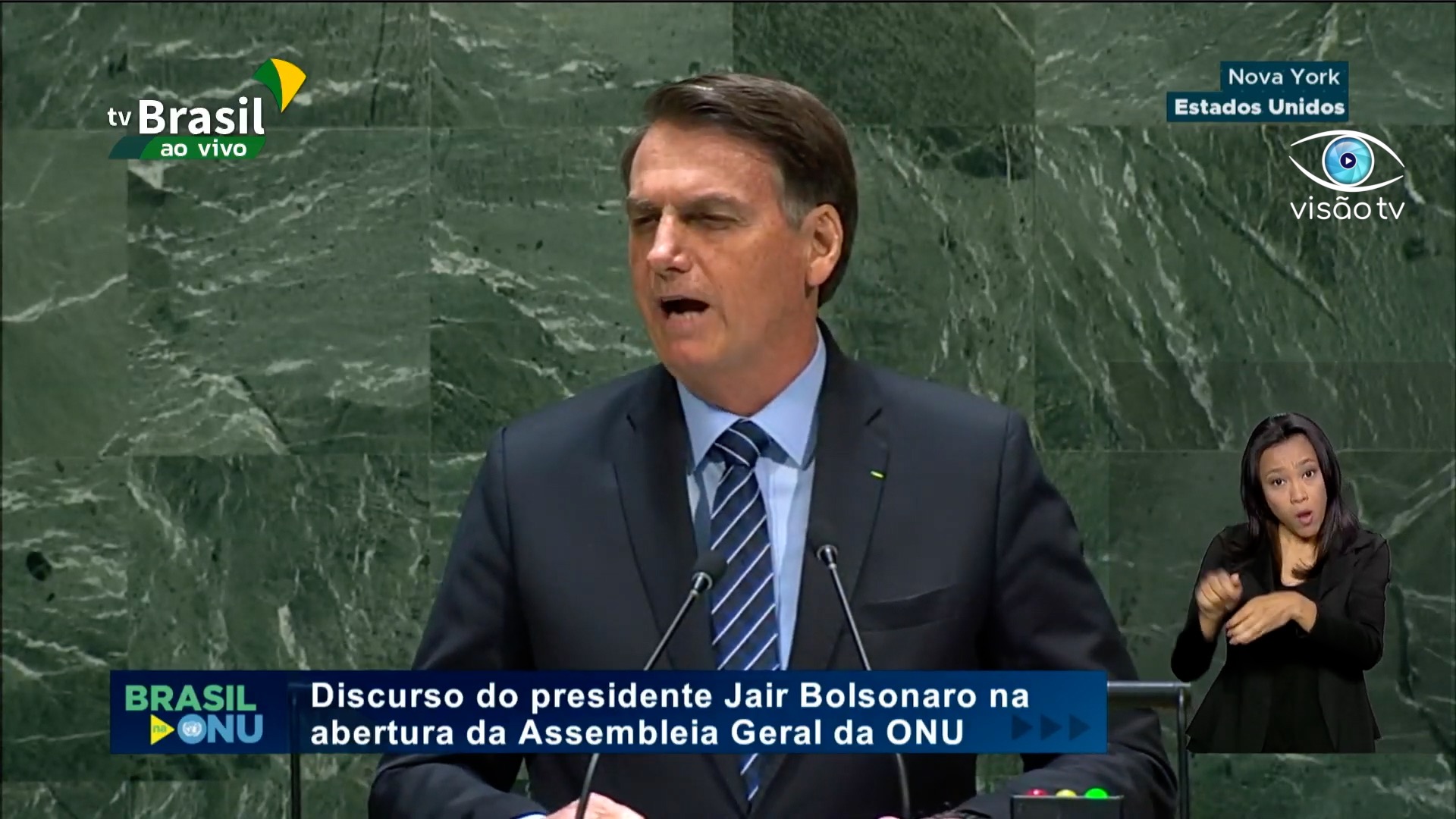 Bolsonaro faz discurso duro na ONU e ataca o Socialismo