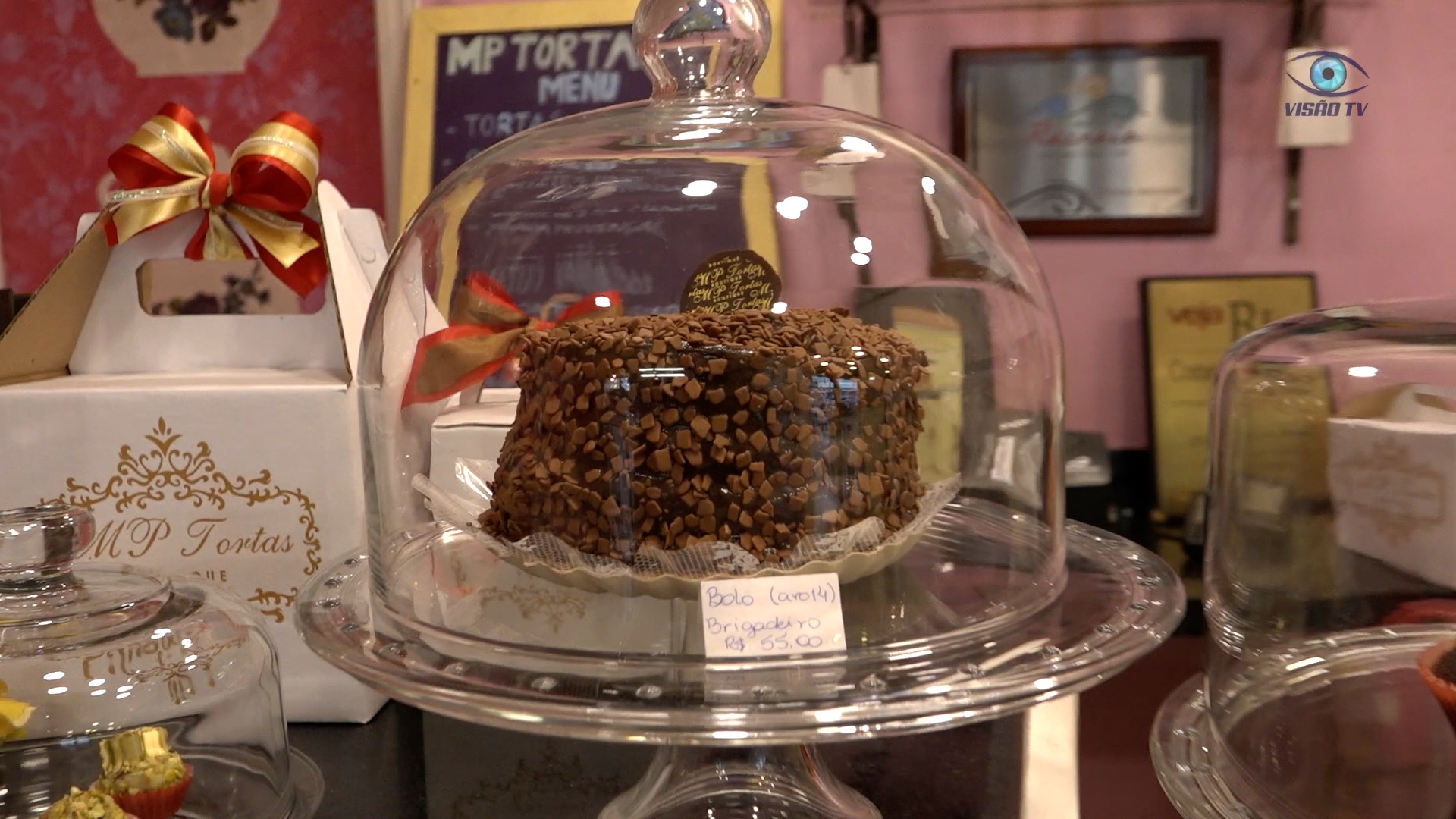 Uma Boutique de tortas inspirada em Paris