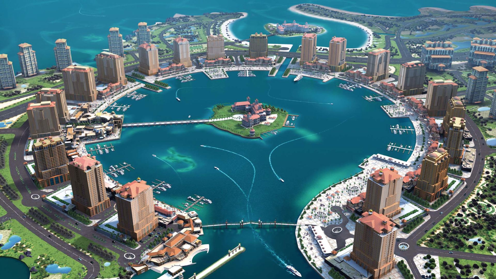 Pearl no Catar: luxo e modernidade, a Riviera Árabe