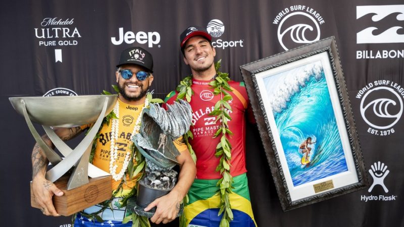 Circuito Mundial de surfe retorna e divulga baterias do Pipe Masters