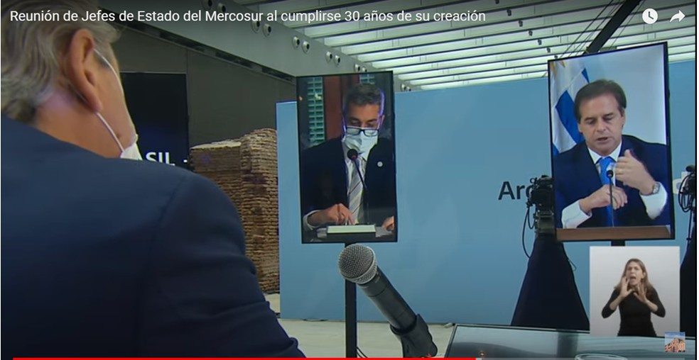 Países do Mercosul se desentendem durante encontro virtual