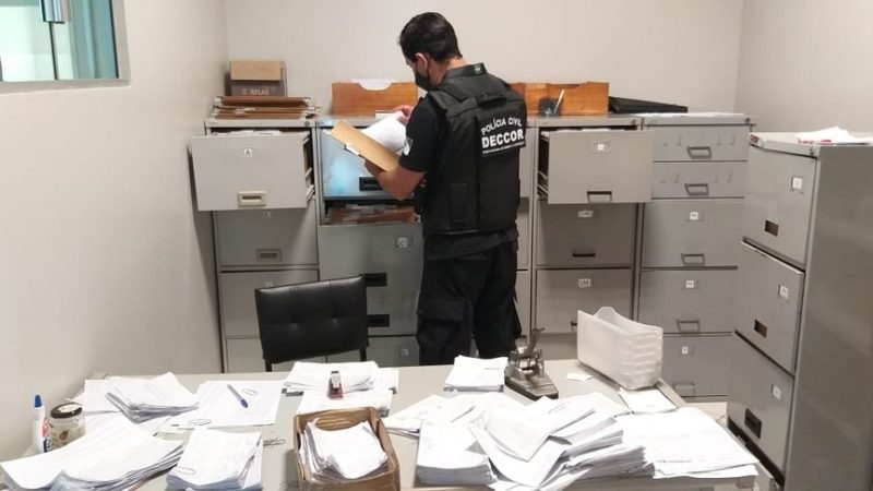 Polícia Civil investiga fraude de R$ 6 milhões em licitações feitas por empresas fantasmas no Paraná