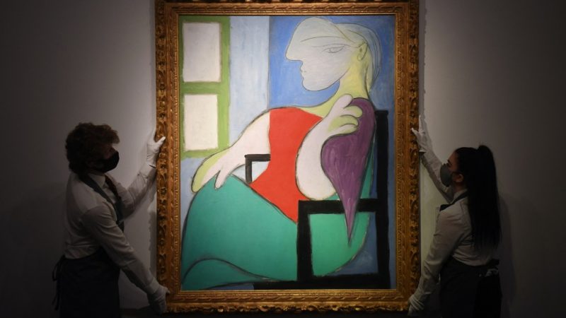 Obra de Picasso é vendida em leilão por US$ 103,4 milhões