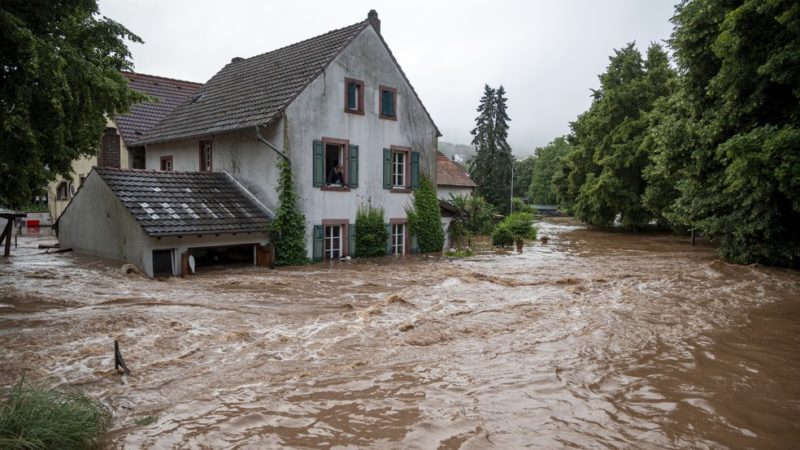 Tempestade causa alagamentos e mortes na Alemanha