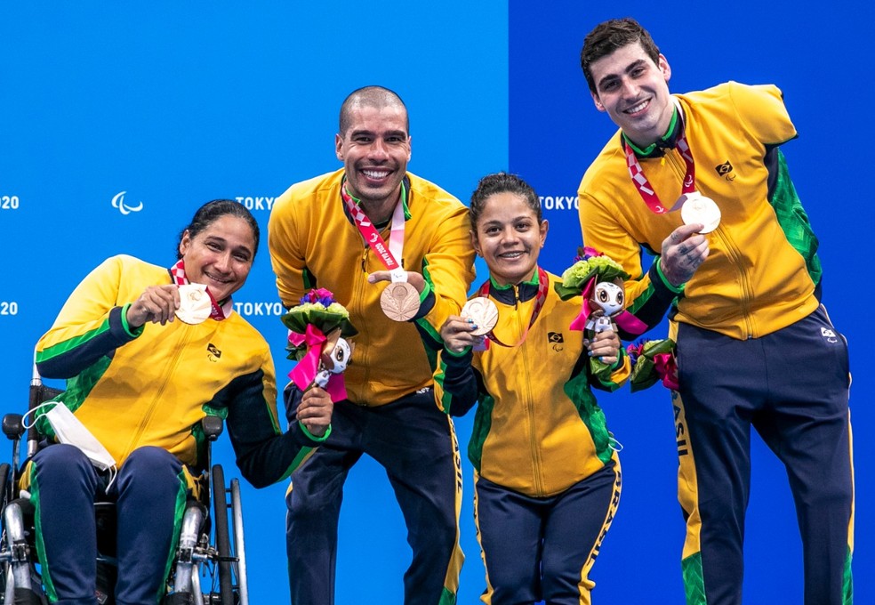 Brasil soma mais 4 medalhas, e Daniel Dias vai a 27 na carreira