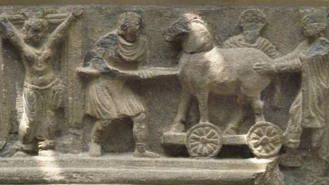 Arqueólogos  acreditam ter encontrado restos do Cavalo de Troia