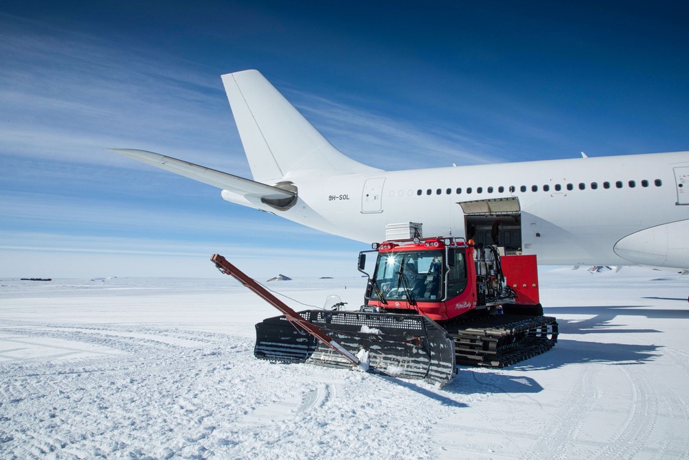 Airbus pousa na Antártica pela primeira vez