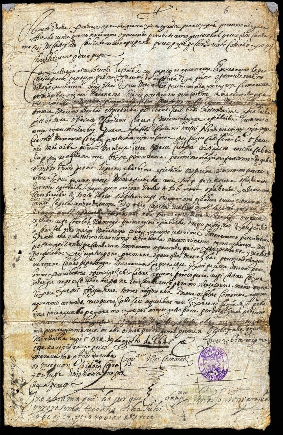 Cartas do século 17 são traduzidas do tupi pela 1ª vez na história