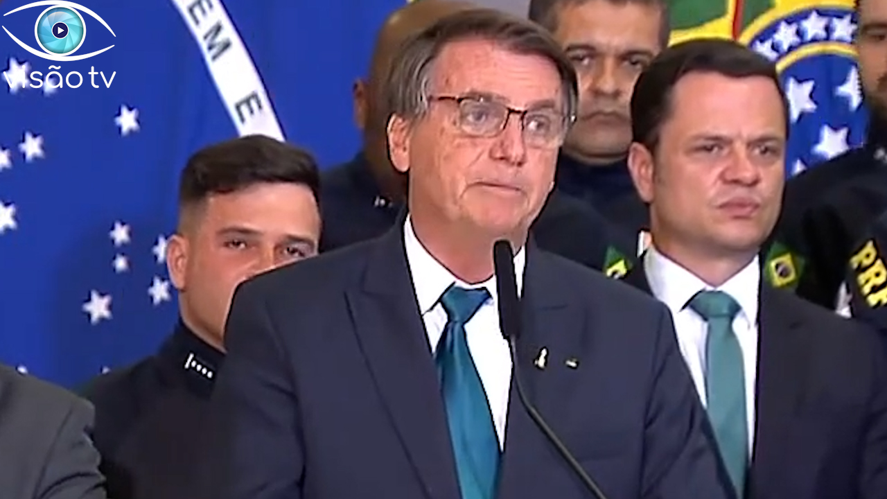Bolsonaro vai à cerimônia para falar sobre apreensão de drogas nos três anos de Governo