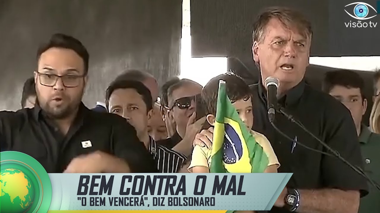 Bolsonaro: A luta é do bem contra o mal. E o bem vencerá!