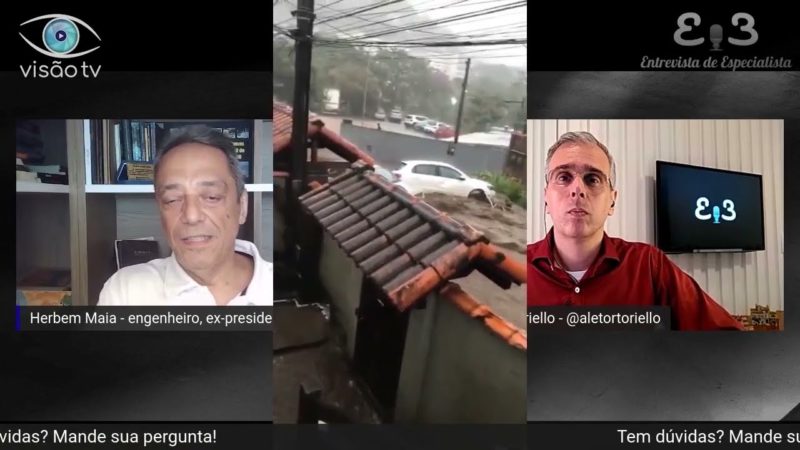 Especialista fala sobre as chuvas em Petrópolis