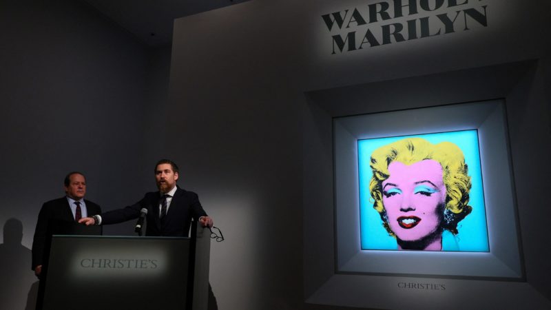Retrato de Marilyn Monroe por Andy Warhol será leiloado por quase 1 bilhão de reais