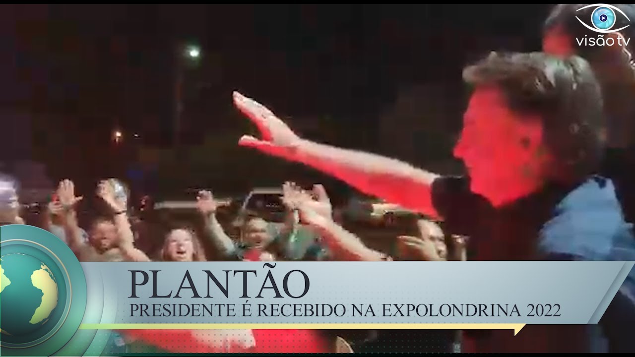 Bolsonaro vai à ExpoLondrina e é acompanhado por multidão