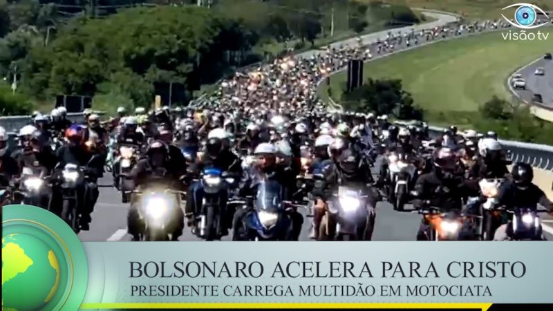 Maior motociata do Mundo! Acelera Para Cristo quebra recorde mundial com Bolsonaro