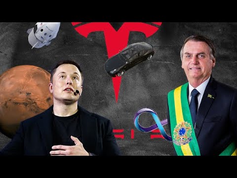 Bolsonaro recebe Elon Musk, em São Paulo