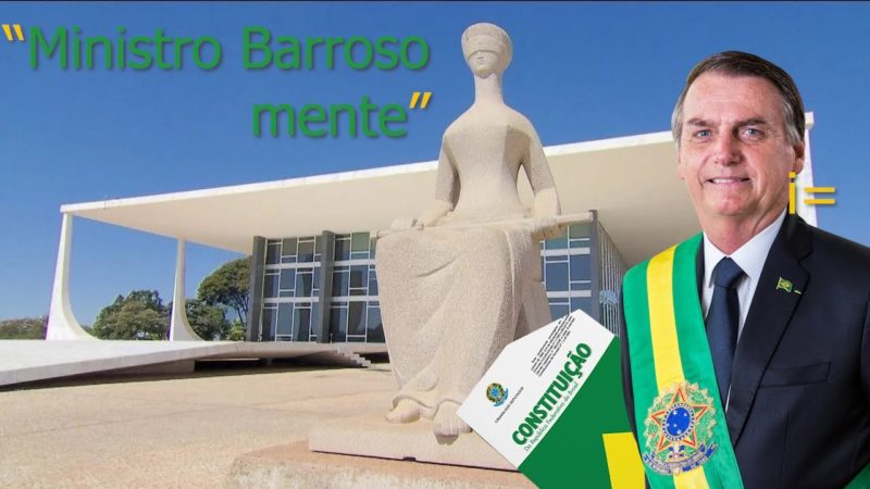 URGENTE!!! Bolsonaro desabafa e fala que Ministro Barroso mente. Assistam até o final!