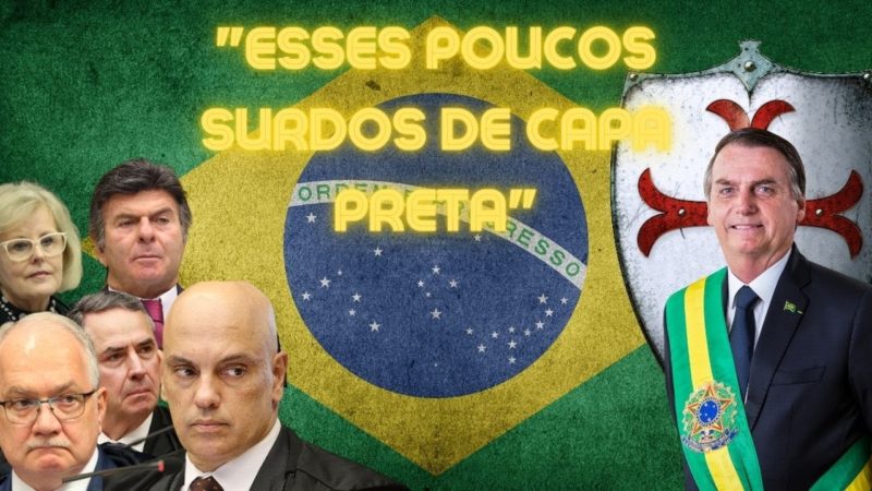 Bolsonaro fala para Ministros do STF durante convenção do PL, no Rio de Janeiro