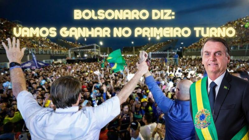 URGENTE! Bolsonaro leva multidão a loucura, em Manaus.: Vamos ganhar no primeiro turno!