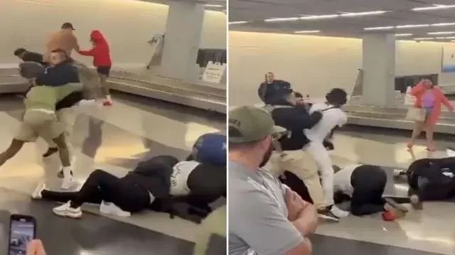 Briga em aeroporto nos EUA termina com dois presos